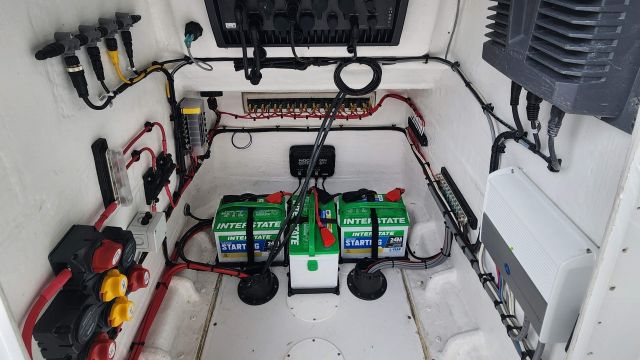 Marine electrical work